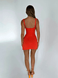 Dionne Mini Dress Grapefruit - thumbnail 4