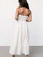 Delray Strapless Dress | Off White - thumbnail 6