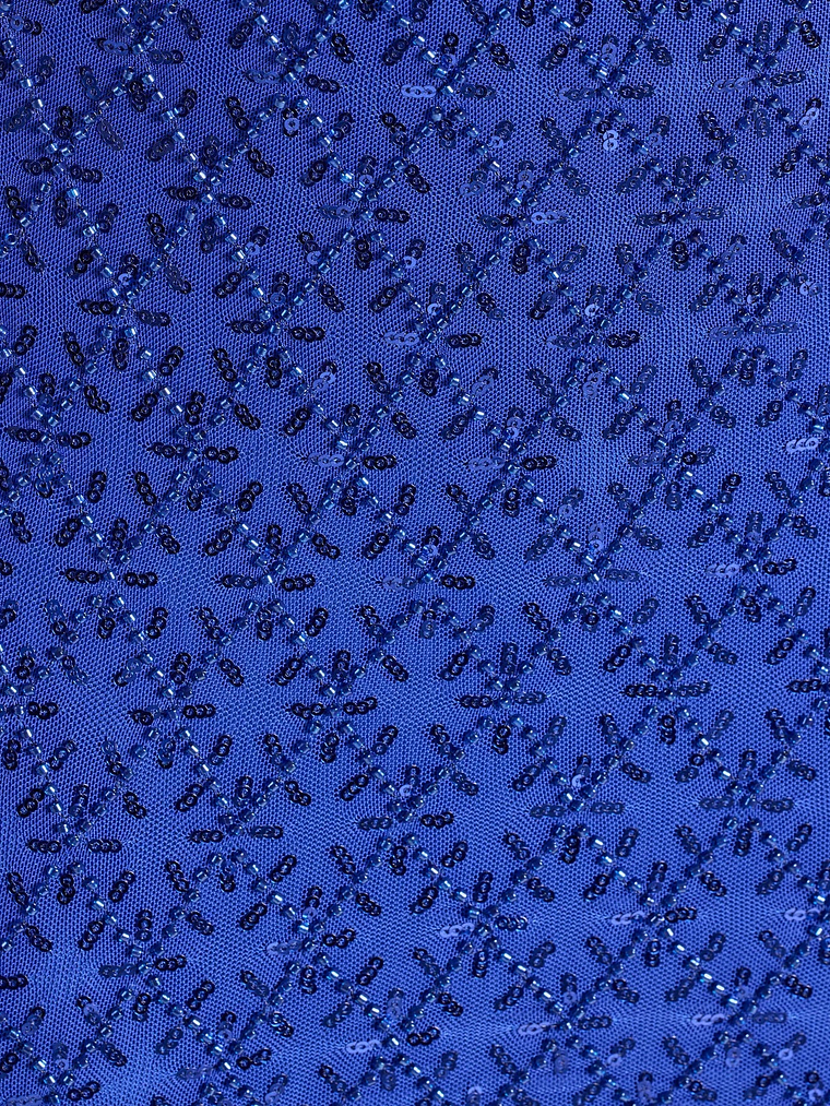 Dylan Sequin Beaded Mesh Mini Dress 4