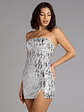 Disco Dreams Sequin Mini Dress - thumbnail 1