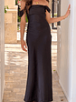 Ella Black Off Shoulder Formal Maxi Dress - thumbnail 15