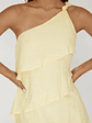 Delwyn One-Shoulder Maxi Dress Yellow - thumbnail 5