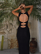 Emery Maxi Dress Black - thumbnail 5
