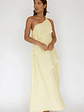 Delwyn One-Shoulder Maxi Dress Yellow - thumbnail 6