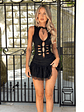 Emery Mini Dress Black - thumbnail 3