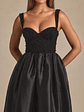 Embellished Corset Gown in Black - thumbnail 10