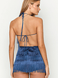 Demie Blue Tassel Playsuit - thumbnail 5