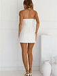 Elegant Affairs Strapless Mini Dress White - thumbnail 8