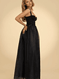Embellished Corset Gown in Black - thumbnail 15