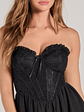 Dream Date Strapless Lace Corset Skater Dress - thumbnail 4