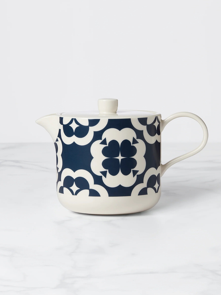 Elegant Geo Teapot 1