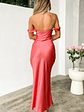 Ella Pink Off Shoulder Formal Dress - thumbnail 7