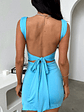 Deanna Dress - Blue - thumbnail 9