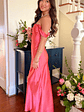 Ella Pink Off Shoulder Formal Dress - thumbnail 10