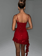 Dixie Mini Dress - Red Sparkle - thumbnail 4