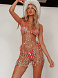 Desert Queen Bodychain Skirt Silver - thumbnail 8