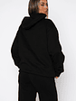 Decade Classics Varsity Oversized Hoodie Black - thumbnail 4