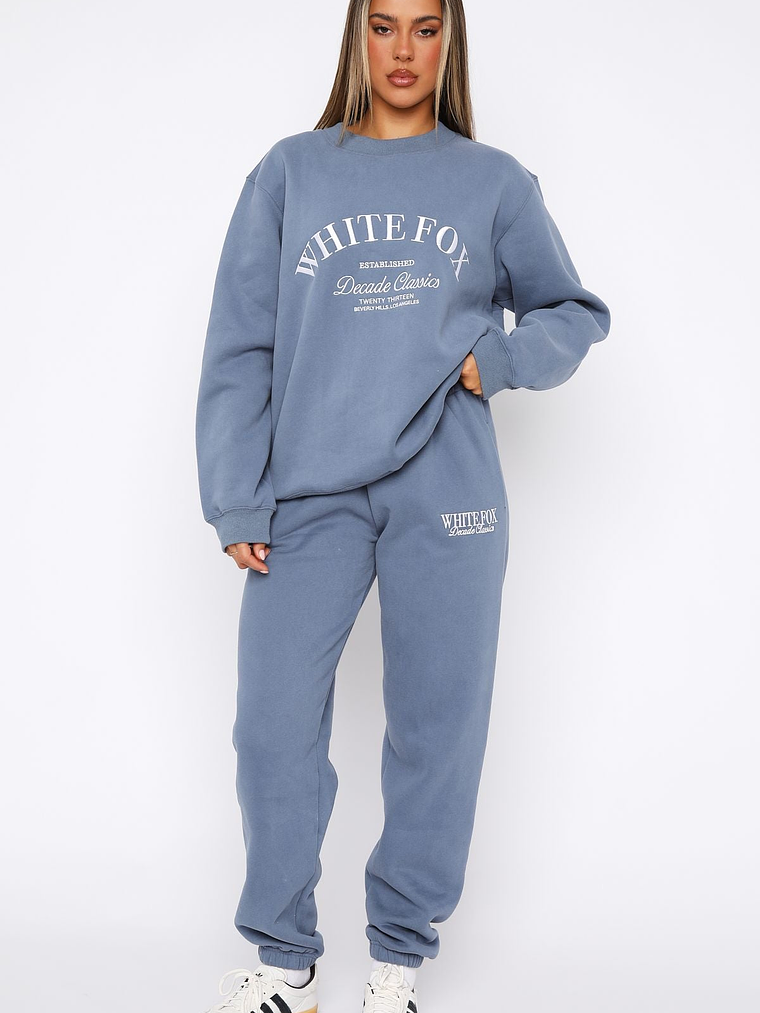 Decade Classics Essential Oversized Sweater Ocean 5