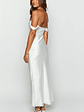 Ella White Off Shoulder Formal Dress - thumbnail 5