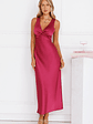 Doing The Most Satin Maxi Dress - thumbnail 4