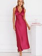 Doing The Most Satin Maxi Dress - thumbnail 5