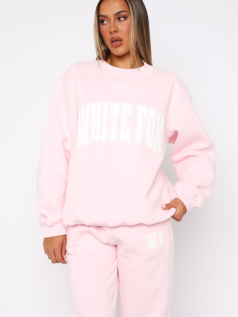 Decade Classics Varsity Oversized Sweater Posy 2