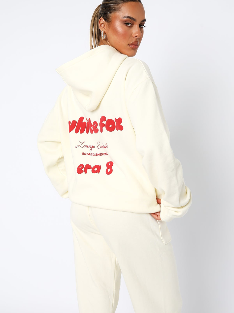 Era 8 Oversized Hoodie Cherry Cream 5