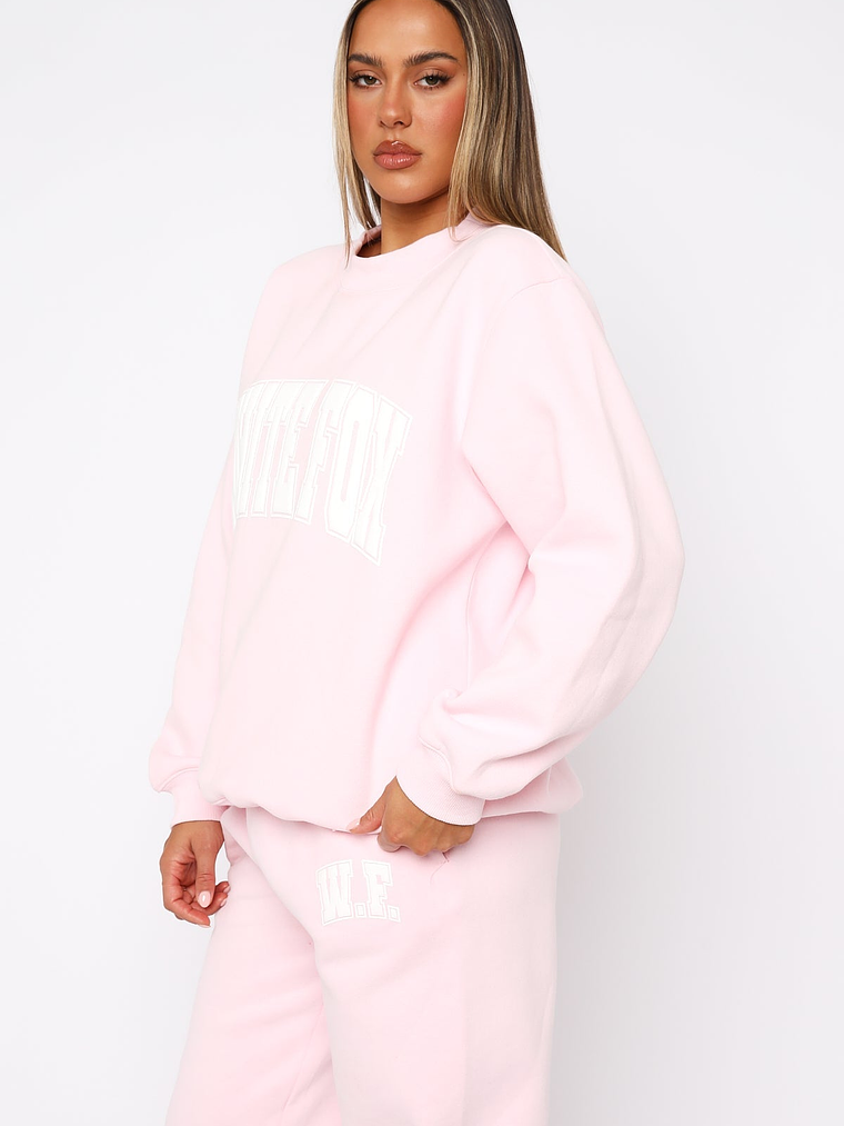 Decade Classics Varsity Oversized Sweater Posy 3