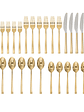 Ellenore Gold 30-Piece Set - thumbnail 2