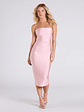 Dreamy Energy Sleeveless Bodycon Midi Dress - thumbnail 1