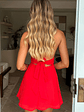 Elenor Dress - Red - thumbnail 2