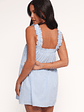Elena Mini Dress - Light Blue - thumbnail 6