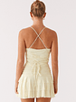 Emily Mini Dress - Yellow - thumbnail 3