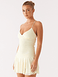 Emily Mini Dress - Yellow - thumbnail 4