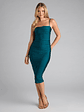 Dreamy Energy Sleeveless Bodycon Midi Dress - thumbnail 12