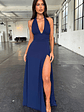 Elenor Maxi Dress - Navy - thumbnail 1