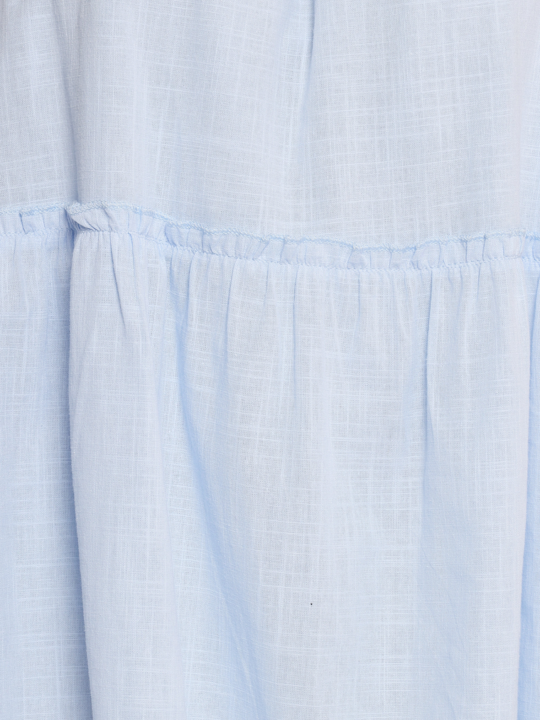 Elena Mini Dress - Light Blue 8