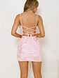 Dollhouse Disco Sequin Mini Dress - thumbnail 4