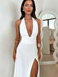 Elenor Maxi Dress - White - thumbnail 2