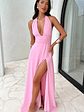 Elenor Maxi Dress - Pink - thumbnail 9