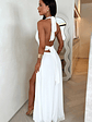 Elenor Maxi Dress - White - thumbnail 9