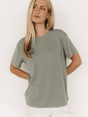 Elliot Relaxed Tee | Sage