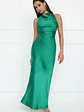 Eden Satin Maxi Dress - thumbnail 3