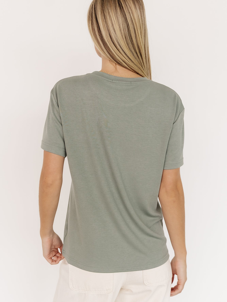 Elliot Relaxed Tee | Sage 4
