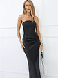 Dressed To Dazzle Strapless Satin Maxi Dress - thumbnail 20
