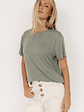 Elliot Relaxed Tee | Sage - thumbnail 6