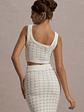 Dee | Cream Boucle Crop Top - thumbnail 2