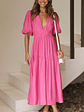 Erin Midi Dress - Pink - thumbnail 1