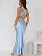 Eden Satin Maxi Dress - thumbnail 10