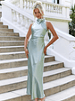 Eden Satin Maxi Dress - thumbnail 11